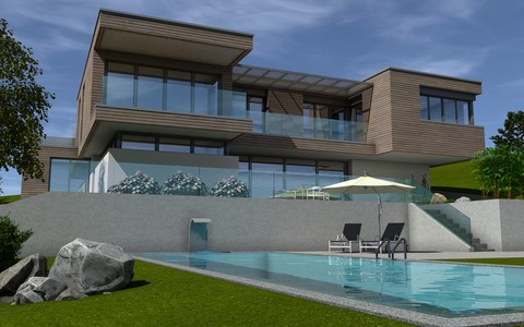 progetto casa unifamiliare RB